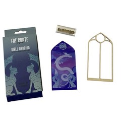 Neverending Story Lined Journal and Acrylic Window Wall Decoration