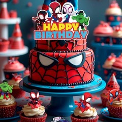 Marvel Spiderman and His Amazing Friends Birthday Party Decoration Boys Balloons