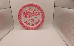 Let’s Go Girls Bridal Shower Disposable Tableware (Plates, Napkins, Forks)