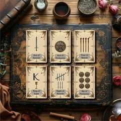 Eternal Arcana Tarot Deck, a Minimalist 78-Card Deck, Tarot Cards with Guideb…