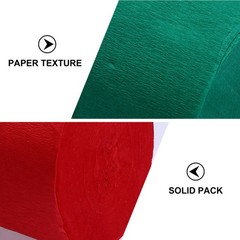 9Pcs Decorative Crepe Paper Rolls Assorted Colors Party Streamers for Decoration
