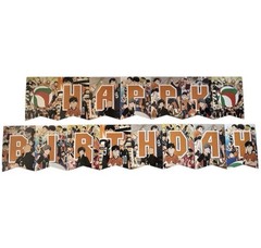 Haikyu! Birthday Party Decorations Kit Banner Balloons Cake Topper Cupcake Anime
