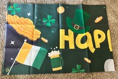 45+ pc lot of St Patrick’s day green decor and accessories – banner, napkins…