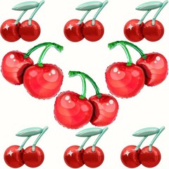 Cherry Balloons Red Cherry Foil Balloons for She’s The Cherry On Top Party