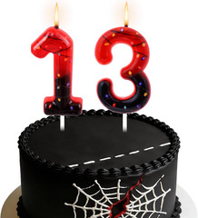 Stranger Theme Party Decoration Candle,Things Birthday Party Decoration,13Th Bir