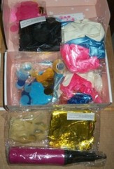 110 piece set WILLA FLARE GENDER REVEAL PARTY BALLOON DECORATIONS sealed nib