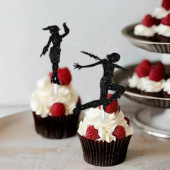 Dessert Cupcake Topper Game Player Cosplay Play Gaming Sports Party Theme Decor