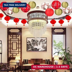 22Pack Hibach Party Decorations Chinese Japanese Paper Lanterns Cherry Blossom R