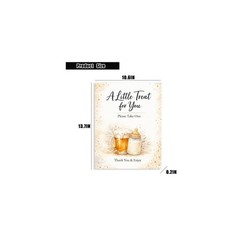 Baby Shower Table Signs 2pc Coffee Bar Brewing A Little Treat For You Decor