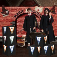 Wizard Decorations 11 Pcs,Cardboard Playhouse for Wizard Party Fans Bday Part…