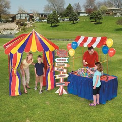 Big Top Directional Sign Cardboard Stand-Up, Party Decor, 1 Piece