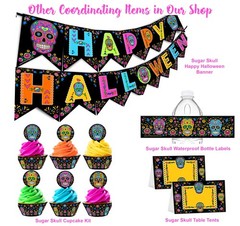 Sugar 6×8 inches, pink, purple, blue, green, orange, yellow, black, white