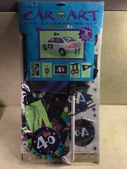Creative Corner Over the Hill 40th Birthday Car Decorating Kit (12 piece)