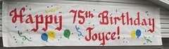 Big Personalized Birthday/Anniversary/Wedding/Retirement/Welcome Banner 36X144″+