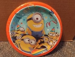 Minions Despicable Me Birthday Party Supplies Plates Table Cover Napkins New