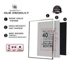 Rose Gold 40th Birthday Decorations for Womens – 40 Birthday Gifts For Her 12…