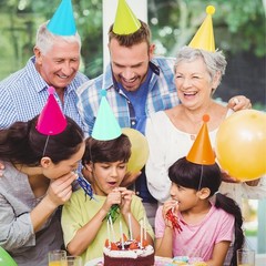 24 Pack Birthday Party Hats,8 Colors Cone Party Hat for Kids Adults Pets,Rain…