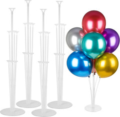 2026 X (4) Sets Balloon Stand Kits, Grad, Baby Shower, Birthday, Gender Reveal