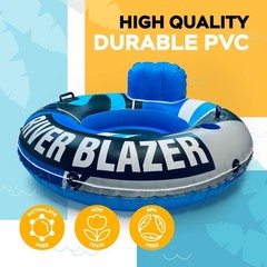 Inflatable River Tube Float – Heavy Duty River Float Pool Floats Lake Premium…