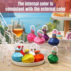 Wettarn 100 Pcs Throw Streamers Confetti Romantic Hand No Mess Streamer
