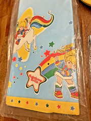 Rainbow Brite Birthday Party Supplies Original 80’s Art Design Table Cloth Decor