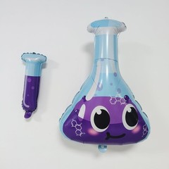 Science Party Decoration Balloons Set,Lab Decorations with Purple Flask/Flame…