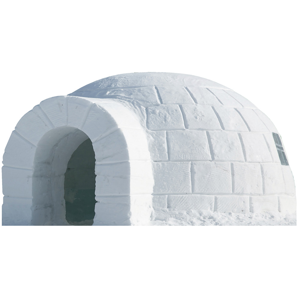 SP12453 CARDBOARD Igloo CUTOUT