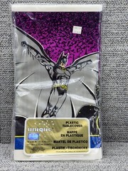 Batman Returns 1991 DC Comics Birthday Plastic Table Cover NOS 54″ x 84″ Sealed