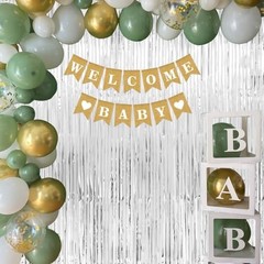 Thicken Streamers 4 Pack 13.2×8.2 FT Tinsel 38.4″W x 98.4″L (Pack of 4) Silver