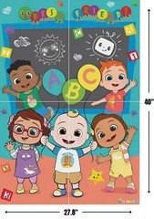 Amscan Cocomelon Scene Setters With Photo Props 27.8″ X 40″ Assorted Design 1…