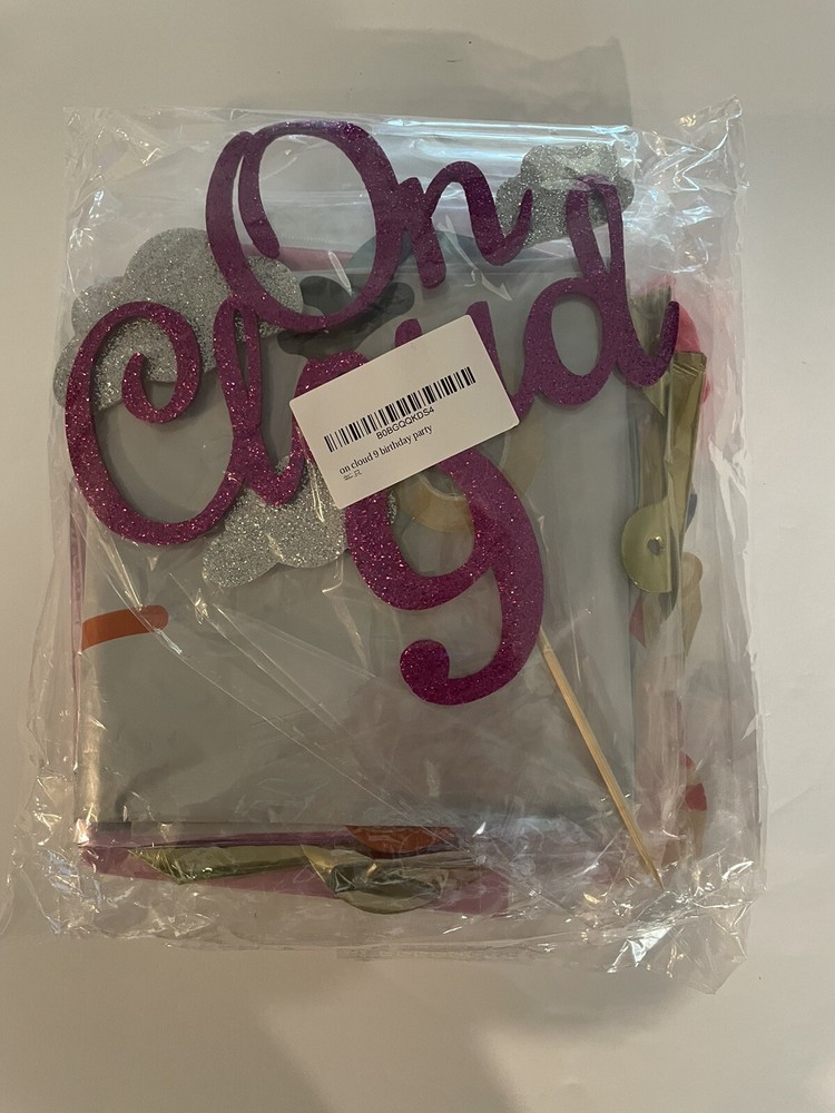On Cloud 9 Birthday Party pack-New