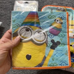 Despicable Me Minions Birthday Party Decorations Hats Napkins Balloons Plate NEW