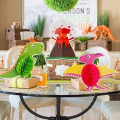 Mocoosy 12 Pieces 5.9 inches (dinosaurs), 8 (volcano), Multi-colored