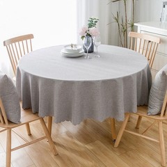 Jeloris Round Waterproof Tablecloth Spill & Stain Resistant – All Sizes