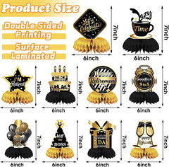 10 Pcs Retirement Party Decorations, Retirement Party Supplies Retirement Table