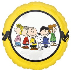 Peanuts 6th Party Supplies Snoopy and Friends 7pc Balloon Bouquet Decorations