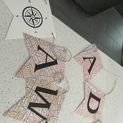 Adventure Awaits Bon Voyage Banner Garland Party Decoration Set Travel Themed…