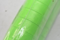 Newwiee 24 Pack Fluorescent Flag Party Decor Neon Green Hazardous Area Markers