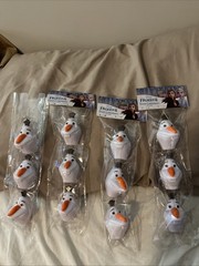 Disney Frozen Olaf Easter Egg Treat Containers 3 Count Cake Toppers Lot Of 4