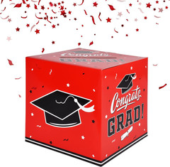 Graduation Decorations 2026 Grad Card Box for Gift Graduation Party Favors Decor
