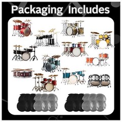 Drum Hanging Swirl Decorations 24 Pack Ceiling Streamers Birthday Party