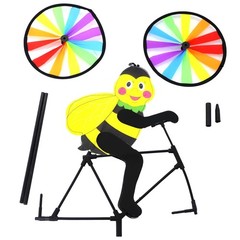 Plastic+Cloth for material Vibrant Colors 50x90cm Size Includes 1 Windmill