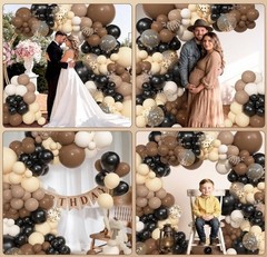 153pcs Balloon Garland Arch Kit, Different Sizes Latex Ballon Party Decorations