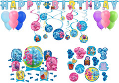 Blues Clues Birthday Party Decorations Age Banner Swirls Centerpiece Table Kit