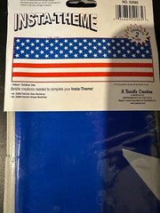 Beistle Insta-Theme Patriotic STARS ONLY Backdrop Wall Mural