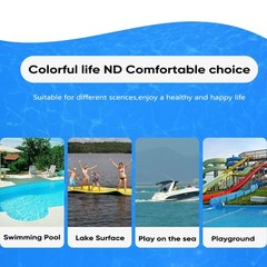 12′ Floating Water Mat, Foam Water Floating Pad, Tear-Resistant XPE Foam, Lil…
