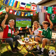 48 Countries Flags Banner 2026 World Cup Hanging String Garland Bunting Flags