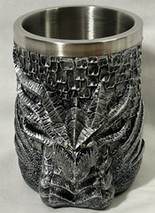 Medieval Dragon Resin Stainless Steel Beer Cup Unique Coffee Tea Mug