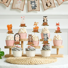 Woodland Animals Baby Shower Decorations Boy Girl Forest Neutral Gender Reveal P