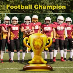 Giant Standing Champion Trophy Aluminum Foil Balloon, First Prize Balloon 41 …